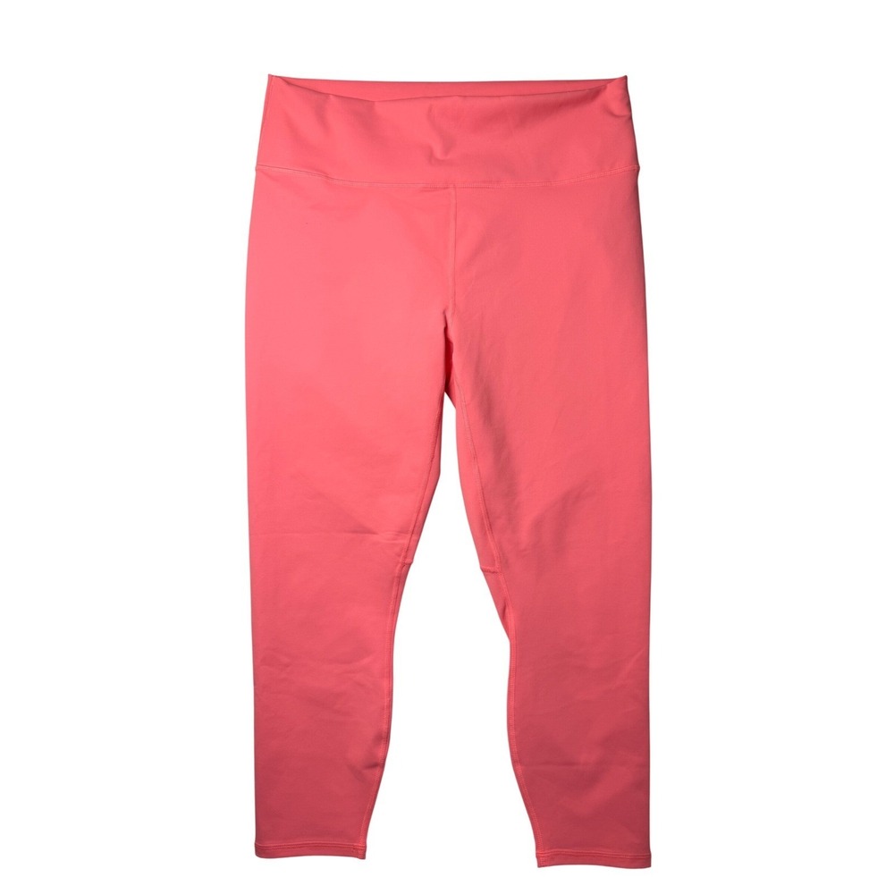 Fabletics PowerHold High Waisted Leggings Coral Pink Womens XXL‎ LG2040382-7790
